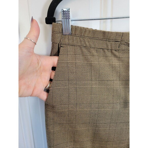J. Jill Houndstooth Straight Leg Ankle Pants Size M Petite - Picture 2 of 8